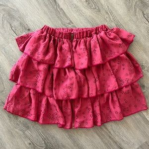 Mauve skirt